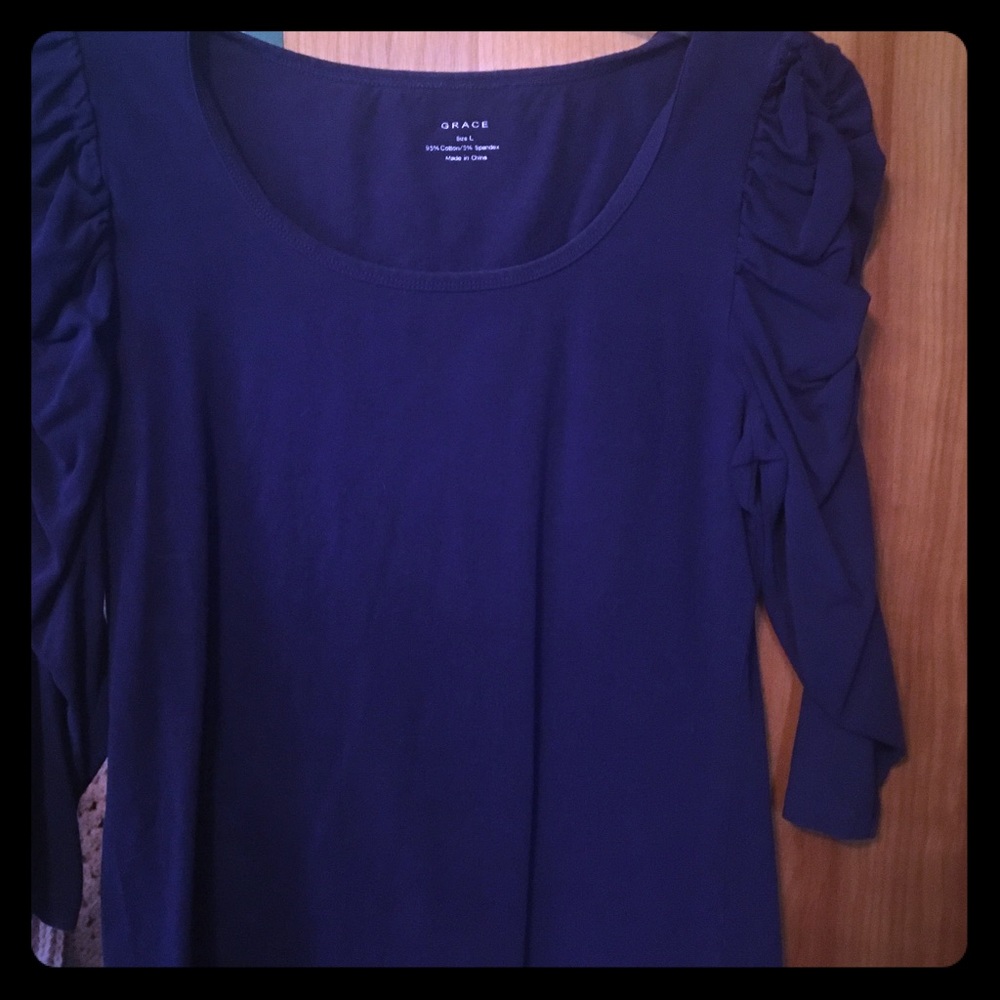 Puff sleeve top